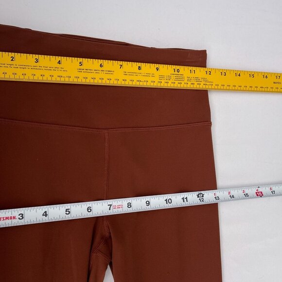 Athleta Ultra High Rise Elation 7/8 Tight Legging Activewear Mahogany Womens XS - Picture 7 of 10